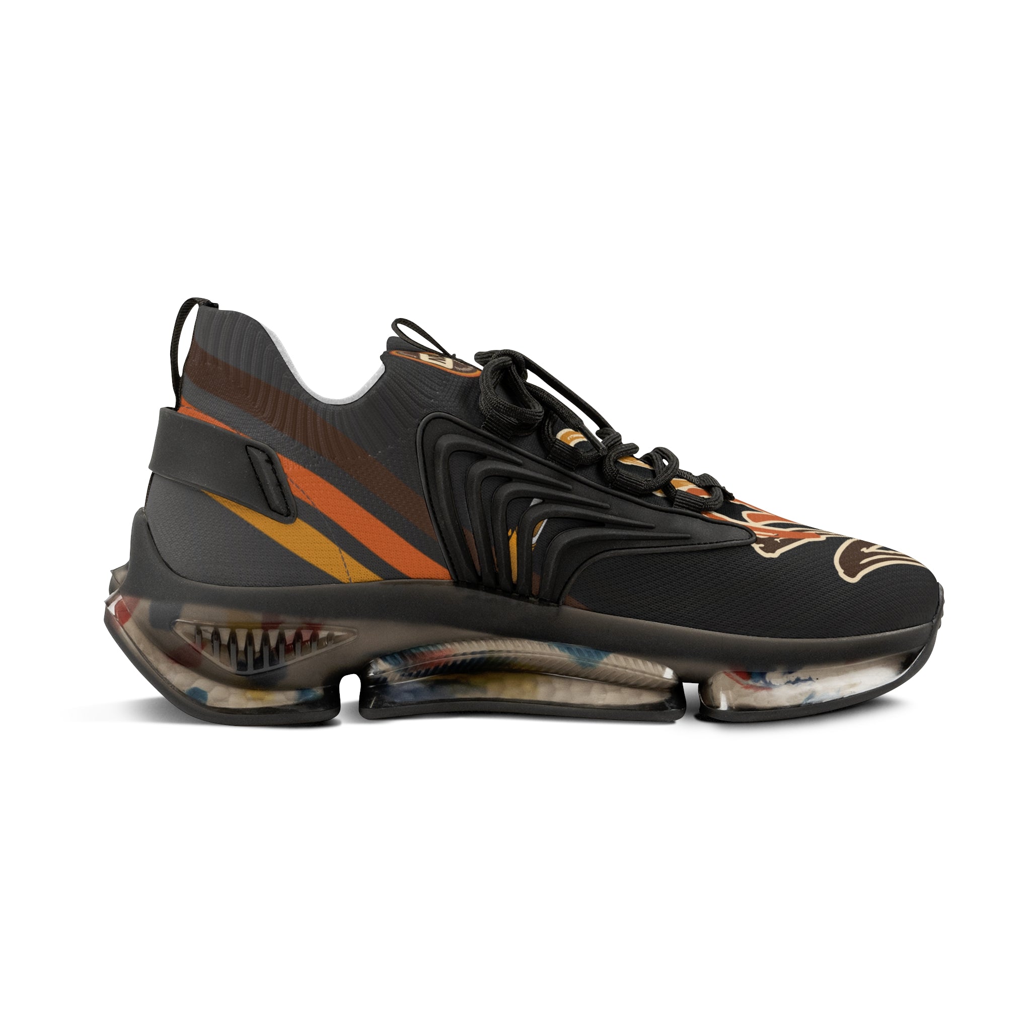 NBW Mesh Running Sneakers — Lightweight Pepper Graphic Athletic Shoes