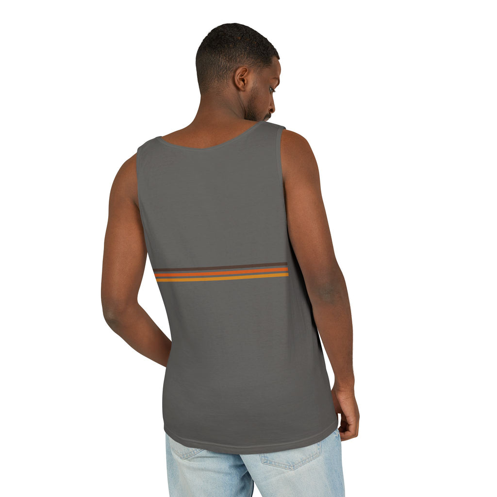 NBW Retro Stripe Tank Top — Vintage-Inspired Athletic Summer Tee