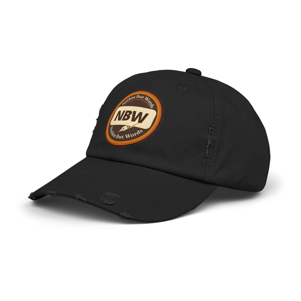 Distressed NBW Logo Cap — Vintage Baseball Hat