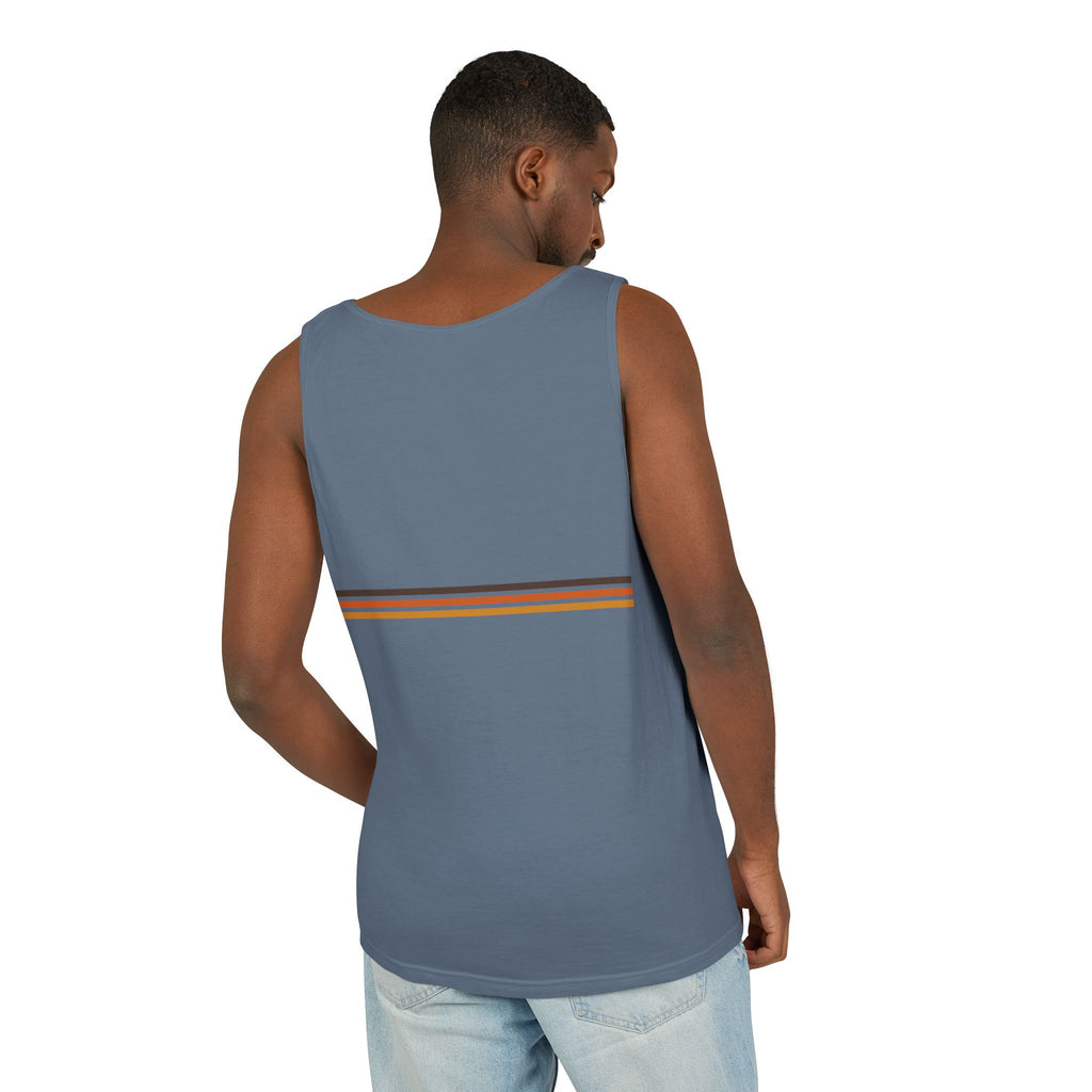 NBW Retro Stripe Tank Top — Vintage-Inspired Athletic Summer Tee