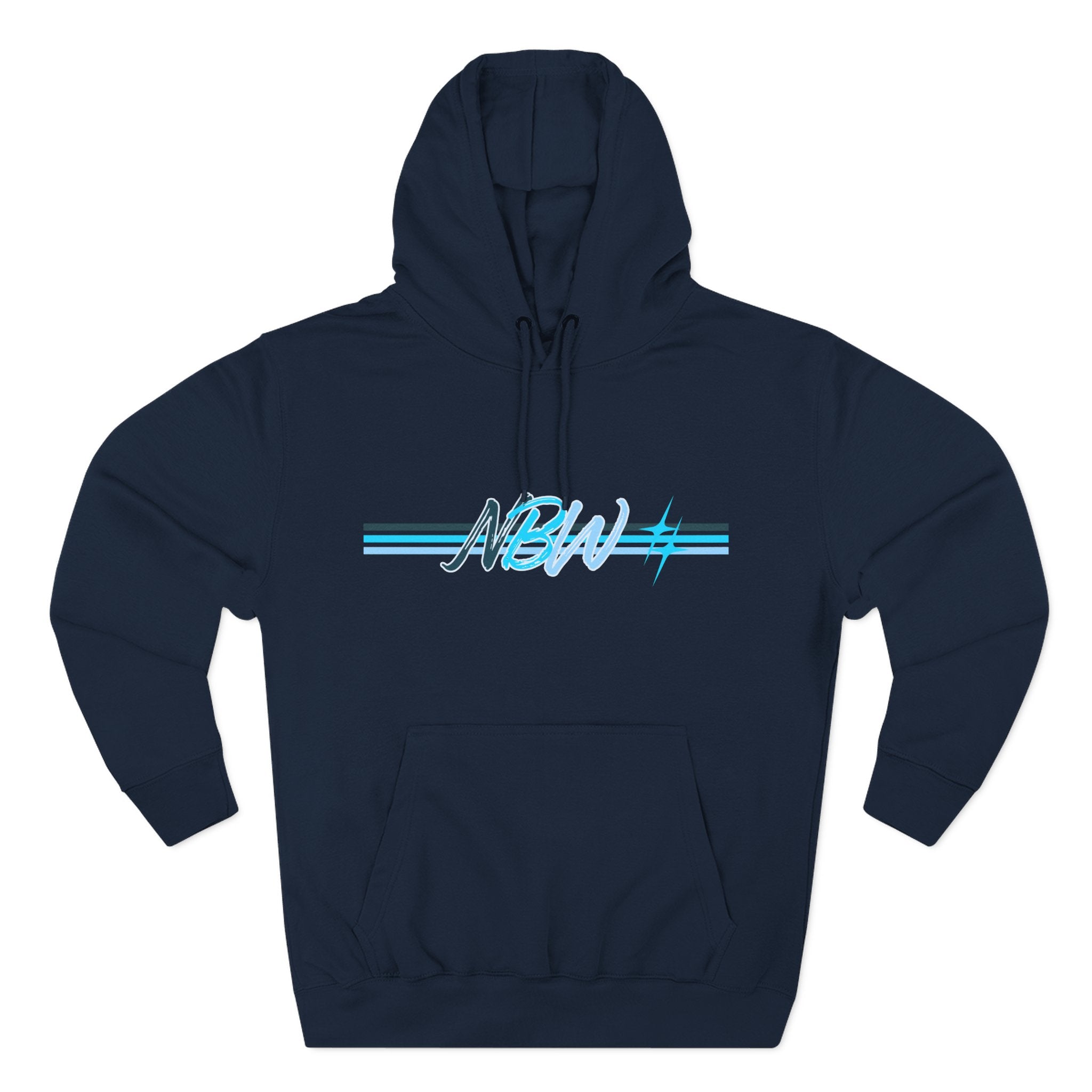 NBW Butterfly Circuit Hoodie — Retro Tech Graphic Fleece Hoodie