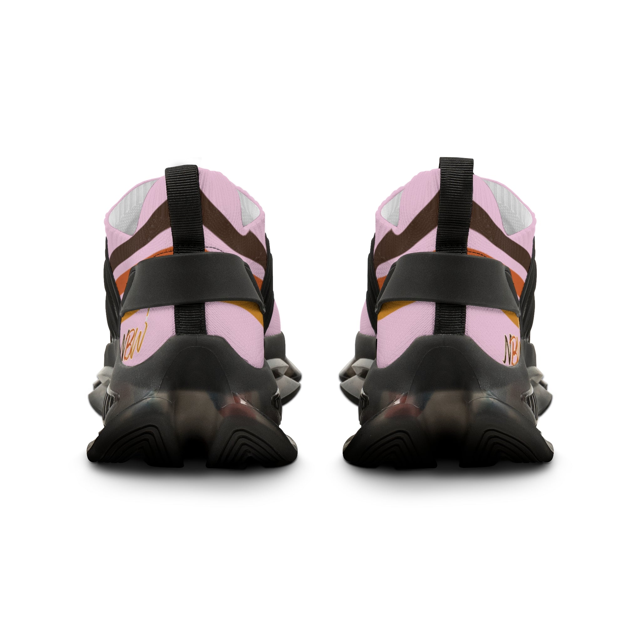 NBW Mesh Running Sneakers — Lightweight Blossom Graphic Athletic Shoes