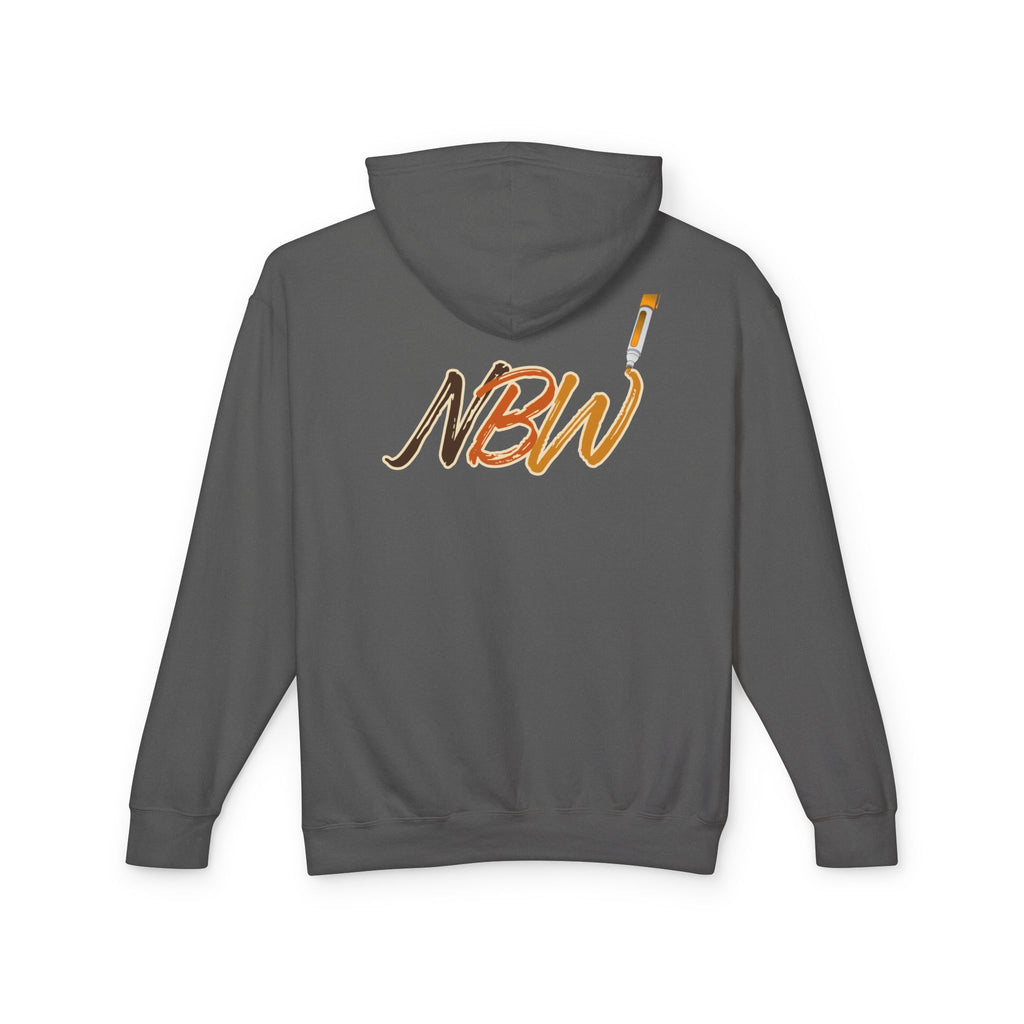 NBW Retro Stripe Hoodie — Lightweight Vintage Logo Sweatshirt